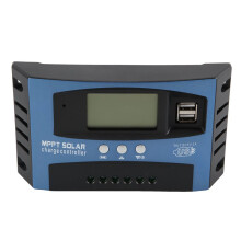 2X Controlador de Carga Solar MPPT 100A Pantalla LCD USB Dual 12V 24V Regulador de Cargador de Panel de Celda Solar Automático con Carga