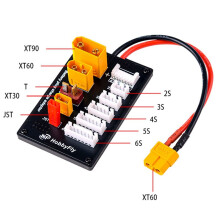 3X XT30 XT60 XT90 JST T Conector Lipo Placa de Cargador de Batería 2-6S Placa de Carga de Equilibrio Paralelo para B6 B6AC Lite