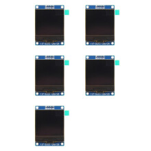 5pcs 1.5 Inch 4PIN OLED Display Screen Module SH1107 Drive IC 128x128 IIC I2C Interface for 51 STM32 P22101