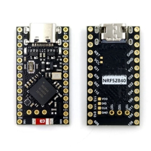 NRF52840 Entwicklungsboard Supermini Kompatibel für Nice  V2.0 -Lademanagement