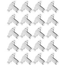20X TYPE-C Metal Pen Drive 128GB Waterproof USB Flash Drives 128GB Memory Stick Business Gift U Disk