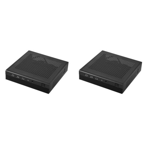2X TX06 Desktop  ITX Case  Game Computer Chassis HTPC Chassis voor -ITX Ultradunne Moederbord 1