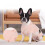 Pullover-Overall für Hunde, Strick, weich, warm, Rosa, S 2