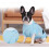 Pullover-Overall für Hunde, warm, elastisch, Winter, blau, Gr. M — hundebekleidung winter, strickpullover für hunde 2