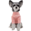 Overall Pullover Kleidung für Hunde Weich Gestrickt Warm Rosa M 3
