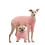 Overall Pullover Kleidung für Hunde Weich Gestrickt Warm Rosa M 5