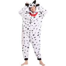 Kigurumi Onesie Dalmatian Costume Soft White S