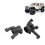 Aluminium C-Nabenträger Axial SCX6 1/6 RC 7