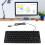 Gaming Tastatur USB 87 Tasten ergonomisch schwarz 12
