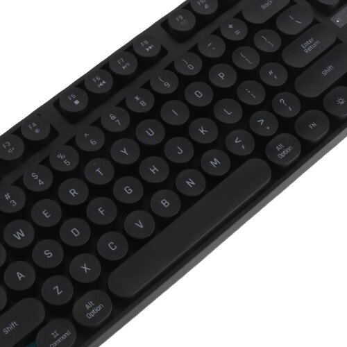 Gaming Tastatur USB 87 Tasten ergonomisch schwarz 2