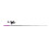 Angelrute Stiftform Tragbar mit Spinnrolle 14