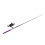Angelrute Stiftform Tragbar mit Spinnrolle 21