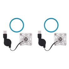 2X Magnetic Mobile Phone Cooling Fan Radiator Turbo Hurricane Game Cooler USB Charging Shockproof Game Companion