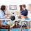 2X USB Conference Microphone with Speaker,Laptop Omnidirectional Computer Mic ,for  Meetings,VoIP Call 9