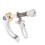 Schnellspanner Sattelstütze 31,8 mm Silber 12