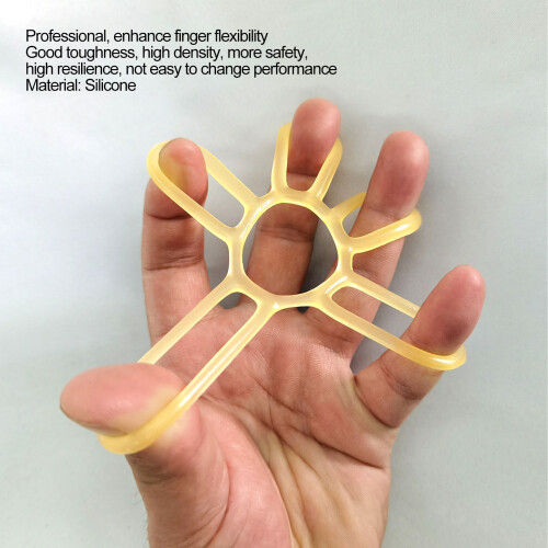 Fingertrainer 3-teilig Silikon hohe mittlere 2