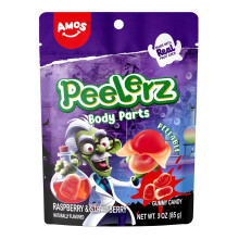 Amos Peelerz Body Parts Raspberry & Strawberry (85g)