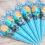 Prefilled Sweet Shop Made Blue Sweet Cone 1