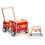 Poussoir éducatif en bois avec blocs pour enfants - Pompiers 4