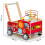 Poussoir éducatif en bois avec blocs pour enfants - Pompiers 5
