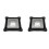 2X Blender Lid Replacement for Blendtec Blender,Blender Lids Top with Square Clear Plug 1