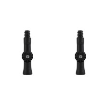 2X Adaptateur D'Angle à Joint Universel pour Perche Télescopique (Tête Uniquement, Sans Perche) pour le Nettoyage des Vitres et des Gouttières