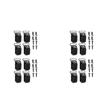 Lot de 16 Pinces de Suspension Robustes pour Tapisseries, Supports Antidérapants pour Courtepointes, Tapis, Moquettes et Couvertures