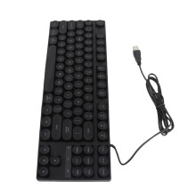 Gaming Tastatur schwarz 87 Tasten USB beleuchtet