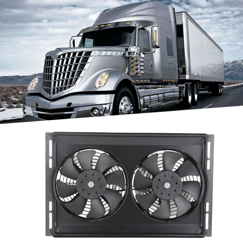 Auto Kühlerlüfter 80W 12V Doppel Lüfter Universal 1