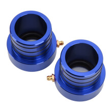 Jeep Vorderachse Dichtungssatz Aluminium Blau 2x
