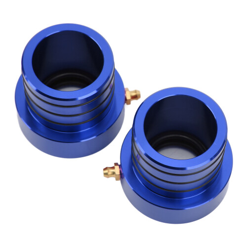 Jeep Vorderachse Dichtungssatz Aluminium Blau 2x