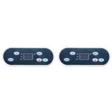 2X Płyta Kontrolna Temperatury 12V 24V 12 Litrów Lodówka Samochodowa Płyta Główna Płyta Wyświetlacza Komputer Płyta Kontrolera