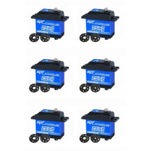 6X SPT 5325LV Dual Axis Servo 360 Continuous Rotation 25KG High Torque Metal Gear Digital Servo