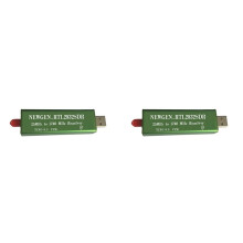 2X USB2.0 RTL SDR 0.5PPM TCXO RTL2832U R820T TV Tuner Stick AM FM NFM LSB Software Defined Radio SDR TV Scanner Receiver