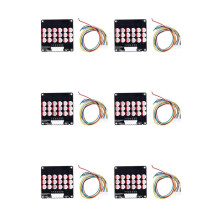 6X 6S Active Equalizer Balancer Lifepo4 / Lipo/ LTO Battery Equalization Capacitor BMS Board