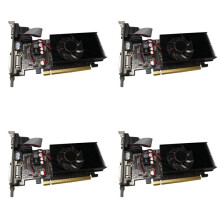 4X GT210 1GB DDR2 64Bit Card PCIE 2.0 GPU -Compatible DVI VGA Desktop Video Card