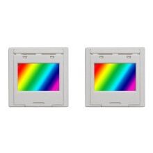 2X Diffraction Grating 600 2mm Transmission Grating Spectrophotometer Optical Teaching Experiment Plastic 600