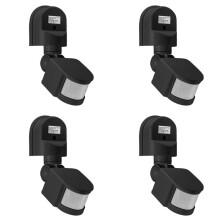 4X AC110-240V Motion Sensor Automatic Infrared Light Sensor Movement Detector Light Human Presence Sensor A