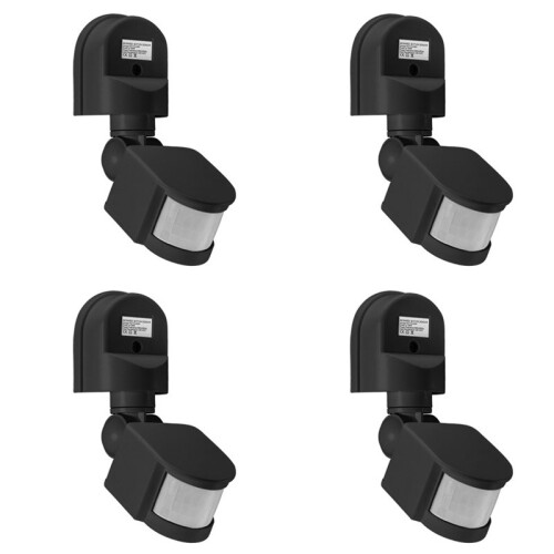 4X AC110-240V Motion Sensor Automatic Infrared Light Sensor Movement Detector Light  Human Presence Sensor A