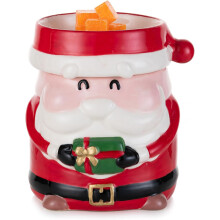 Lampă Ceramică Electrică pentru Aromaterapie Moș Crăciun 15x10cm