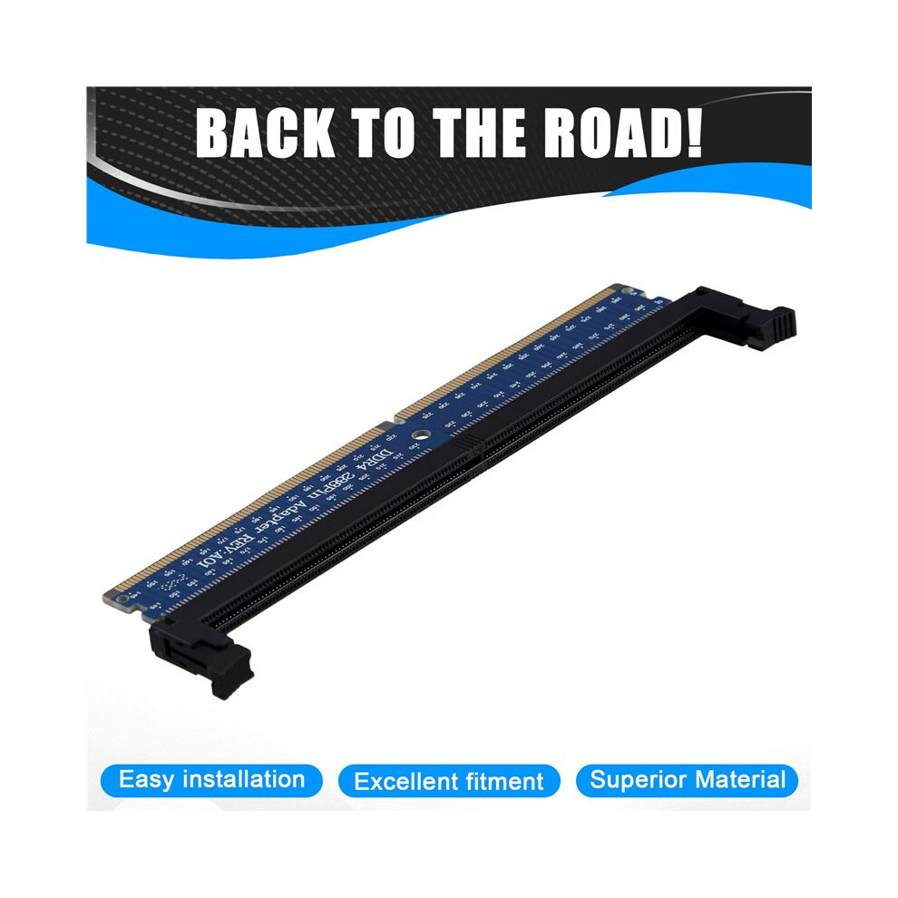 2X DDR4 288Pin DIMM Adapter Riser Memory Tester Memory Protection Card ...
