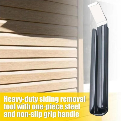 2X Siding Tool Siding Zipper Tool with Long Non-Slip Grip Handle House Side Installation Tool Deck Board Removal Tool 2