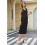Umstandskleid Midi Strick Elegant Bequem Sommer Schwarz L 3