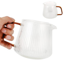 Transparente Kaffeetasse 500ml Glas