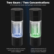 Wasserstoff-Wasserflasche mit Akku 208 ml