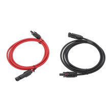 Solarmodul Verlängerung 2m 4,0mm² Rot Schwarz