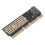 NVMe M.2 Riser Karte PCIE 3.0 MX16-1U 2