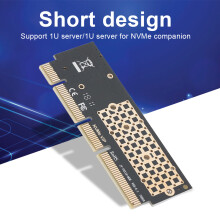 NVMe Erweiterungsadapter MX16-1U PCIE 3.0