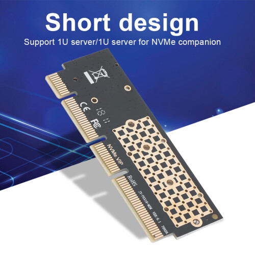 NVMe M.2 Riser Karte PCIE 3.0 MX16-1U 2