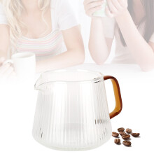 Glas Tasse Kaffee 500ml mit Henkel